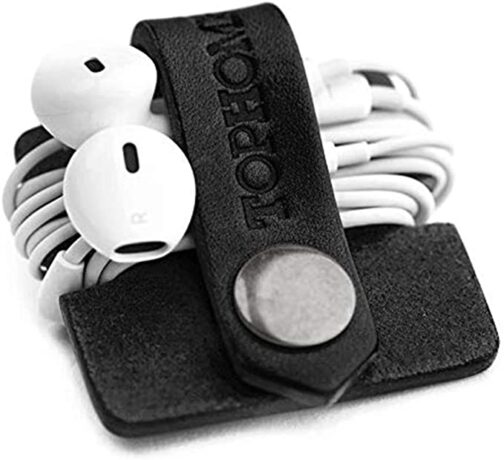 Cord Organizer & Earbud Holder by Tophome