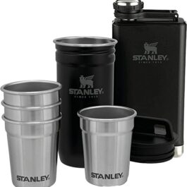 Adventure Pre-Party Shot Glass and Flask Set by Stanley
